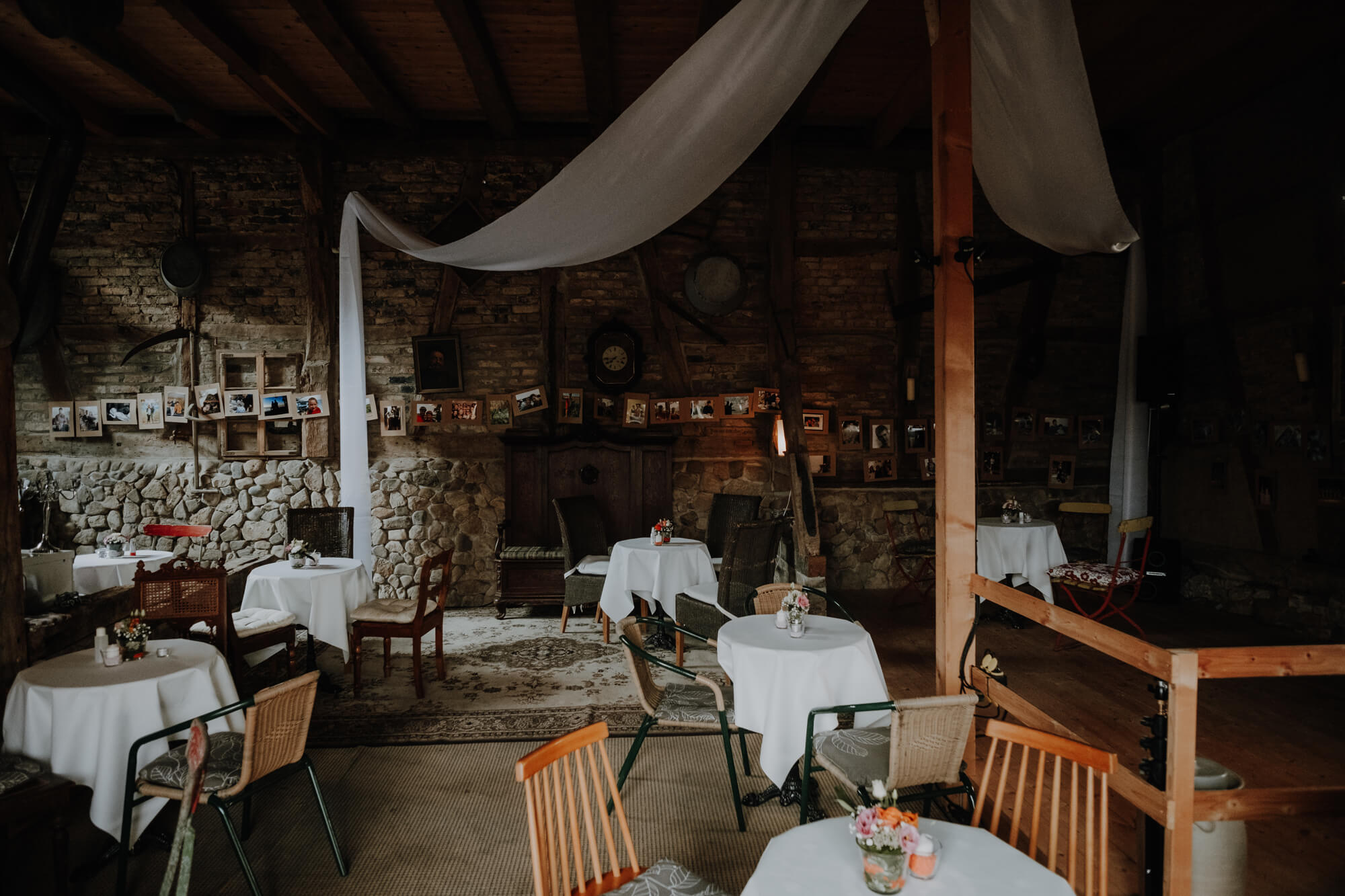 Vintage Boho Location für eine Hochzeit